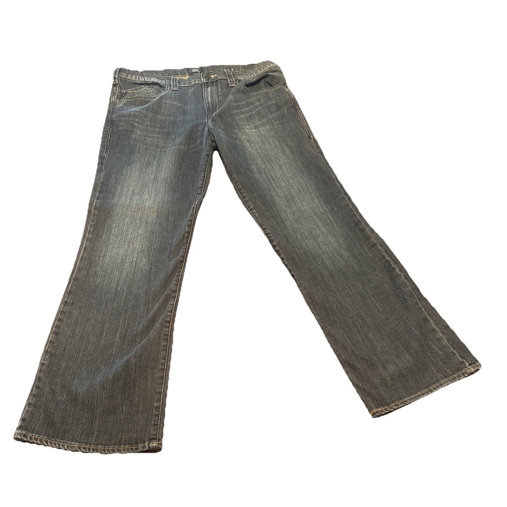 Rock & Republic Mens Jeans Size 38x32 Straight Leg Dark Wash Denim Pants